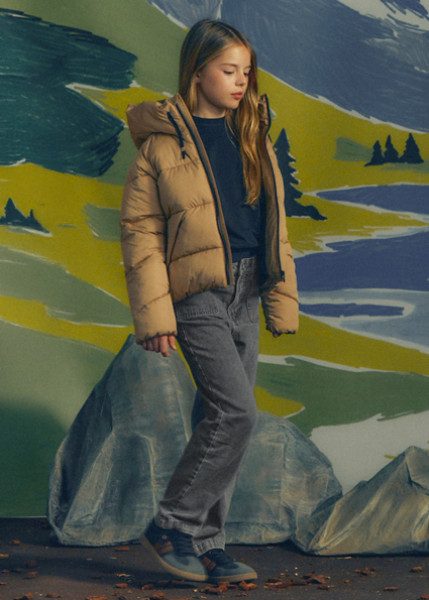 Παντελόνι τζιν relaxed fit - ΓΚΡΙ 8Y