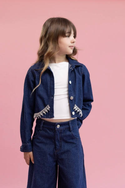Παντελόνι jean - ΜΠΛΕ 9/10Y