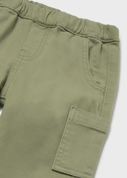 Παντελόνι cargo jogger - ΠΡΑΣΙΝΟ 18M