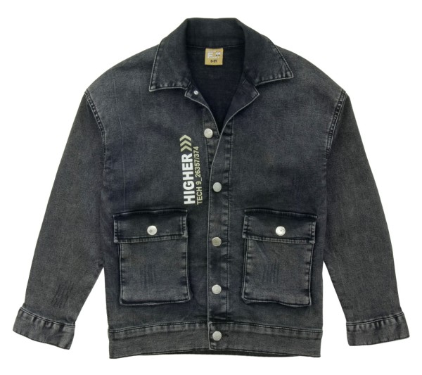 Oversized jean - ΜΑΥΡΟ 8Y