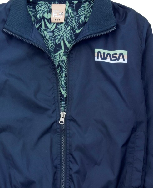 Τζάκετ με λεπτή επένδυση nasa - ΜΠΛΕ 14Y