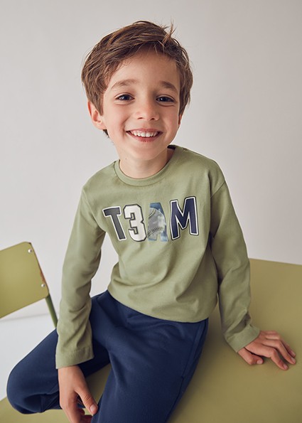 Μπλούζα μακρυμάνικη διαδραστική - ΦΥΣΤΙΚΙ 8Y