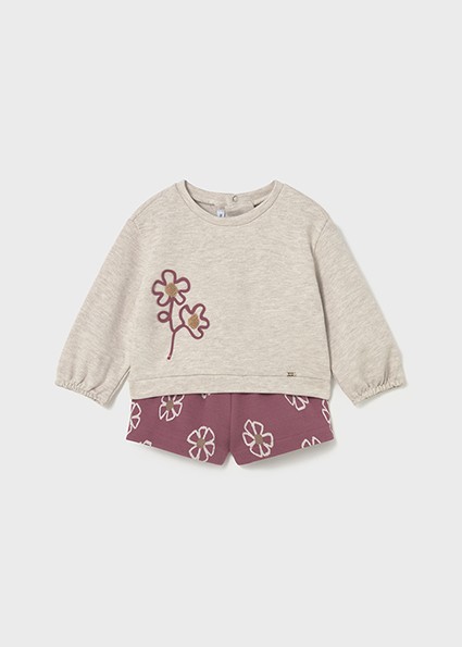 Σετ βερμούδα μακό ζακάρ - ΡOZ 12M