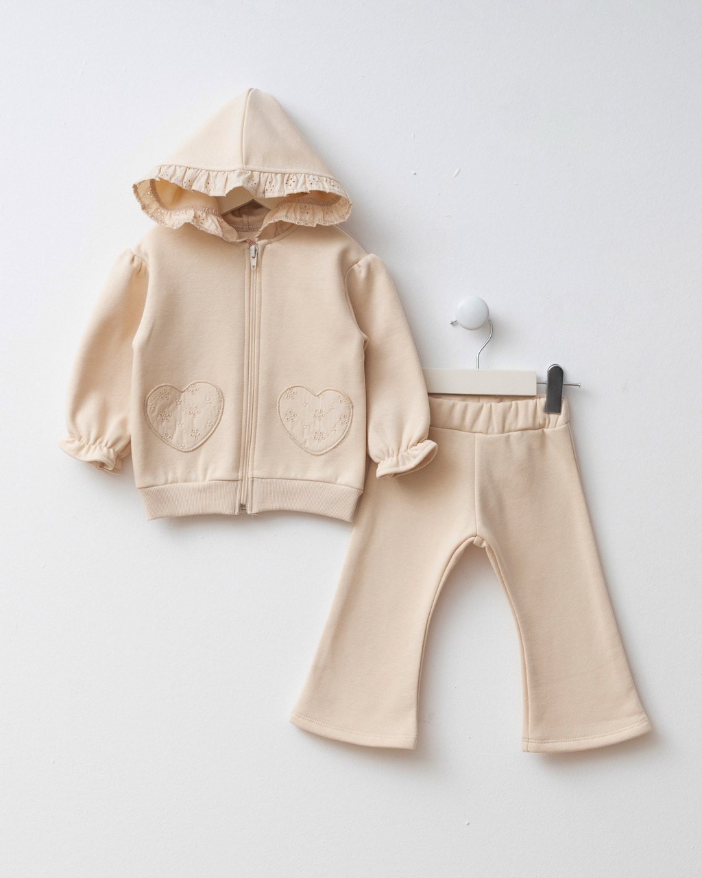 Σετ φόρμα με ζακέτα βρεφική - ΜΠΕΖ 2Y