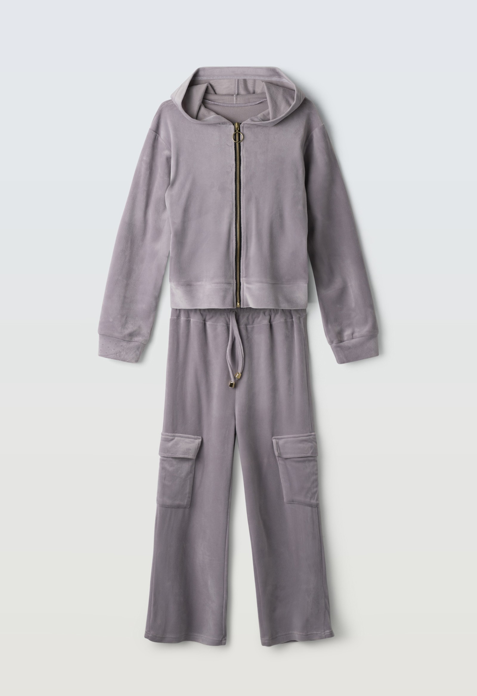 Σετ φόρμα με ζακέτα βελούδινη - ΛΙΛΑ 6Y