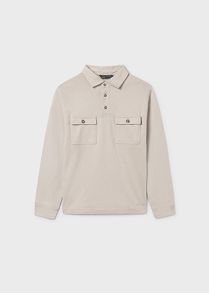 Πόλο μακρυμάνικο - ΜΠΕΖ 16Y