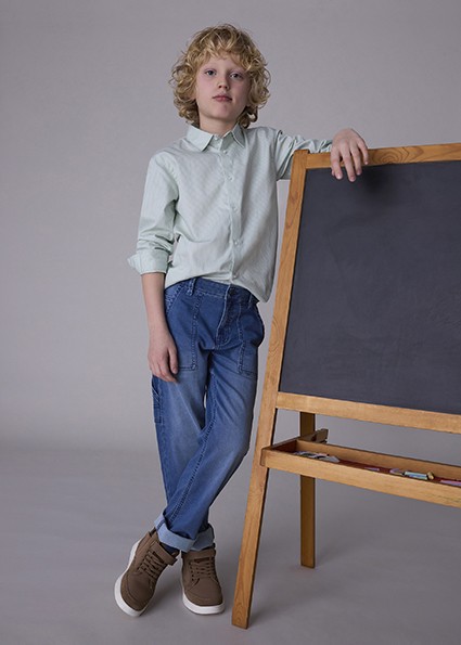 Παντελόνι soft denim worker - ΤΖΙΝ 10Y