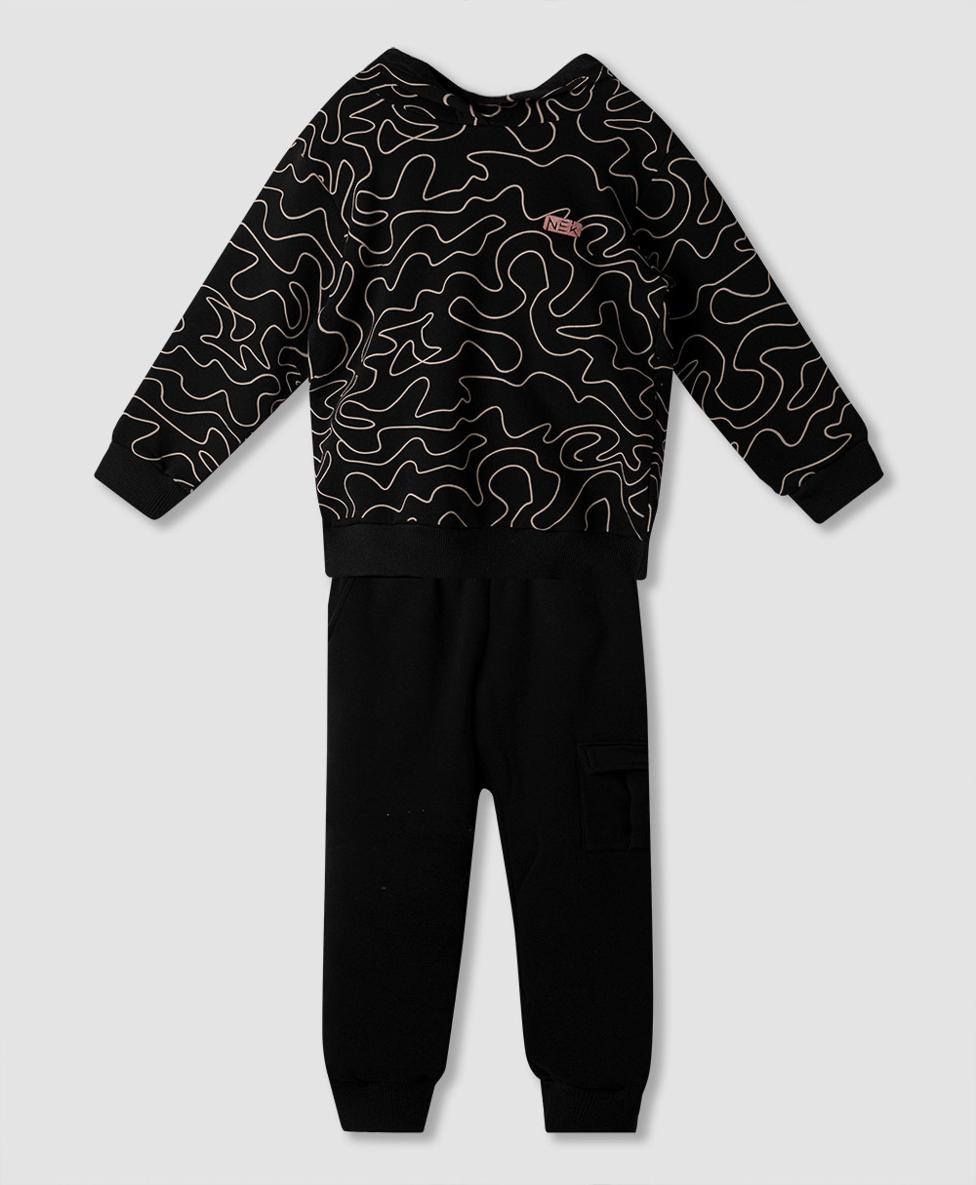 Σετ φόρμα - ΜΑΥΡΟ 8Y