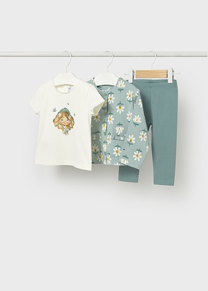 Σετ κολάν 3 τεμάχια - ΜΕΝΤΑ 4Y