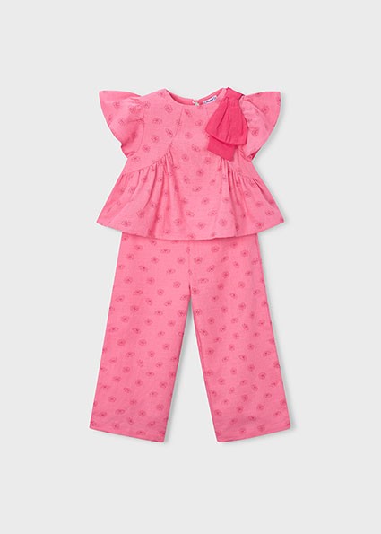 Σετ παντελόνι μακρύ σταμπωτό - ΓΕΡΑΝΙ 7Y