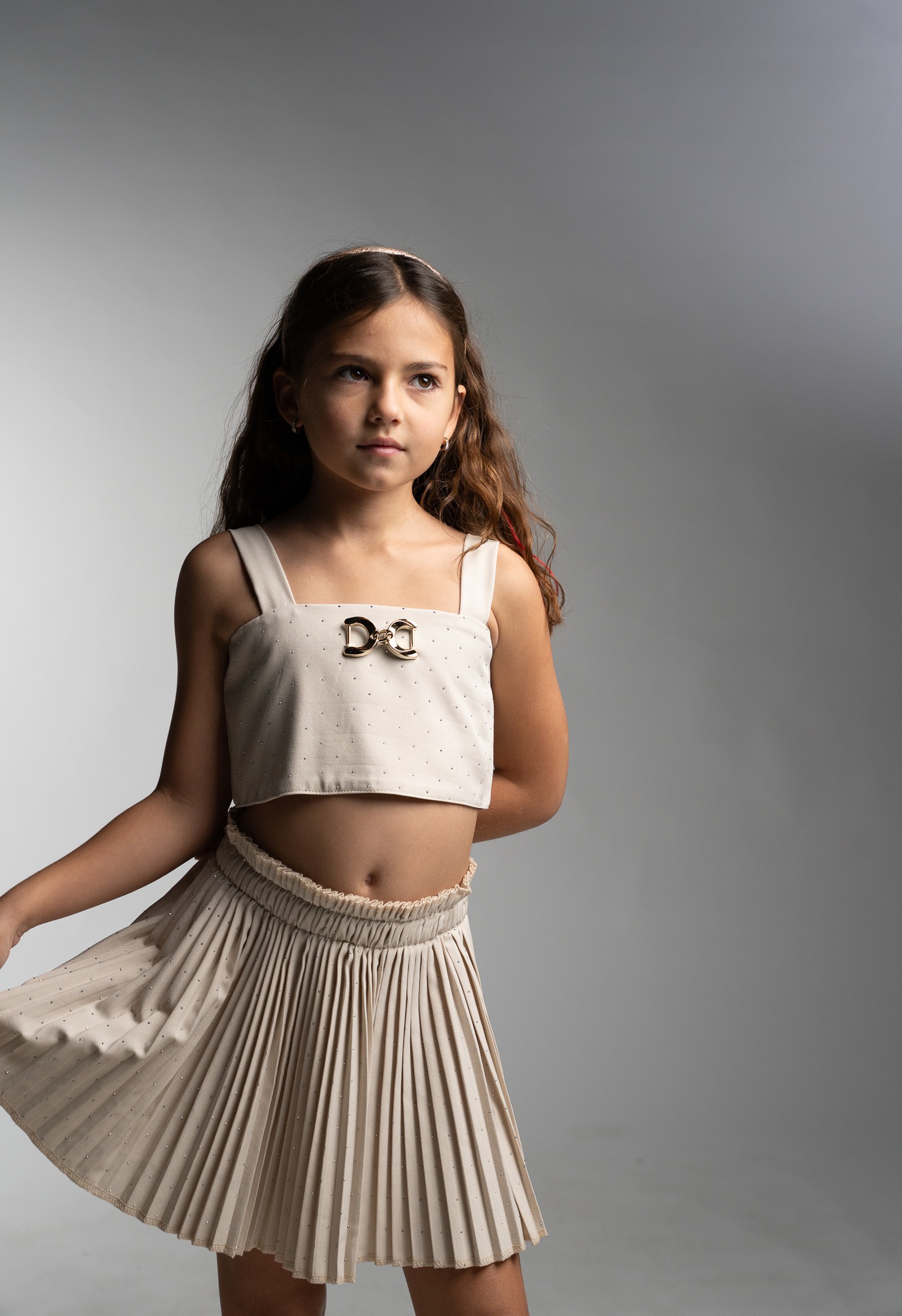 Σετ φούστα - ΕΚΡΟΥ 12Y