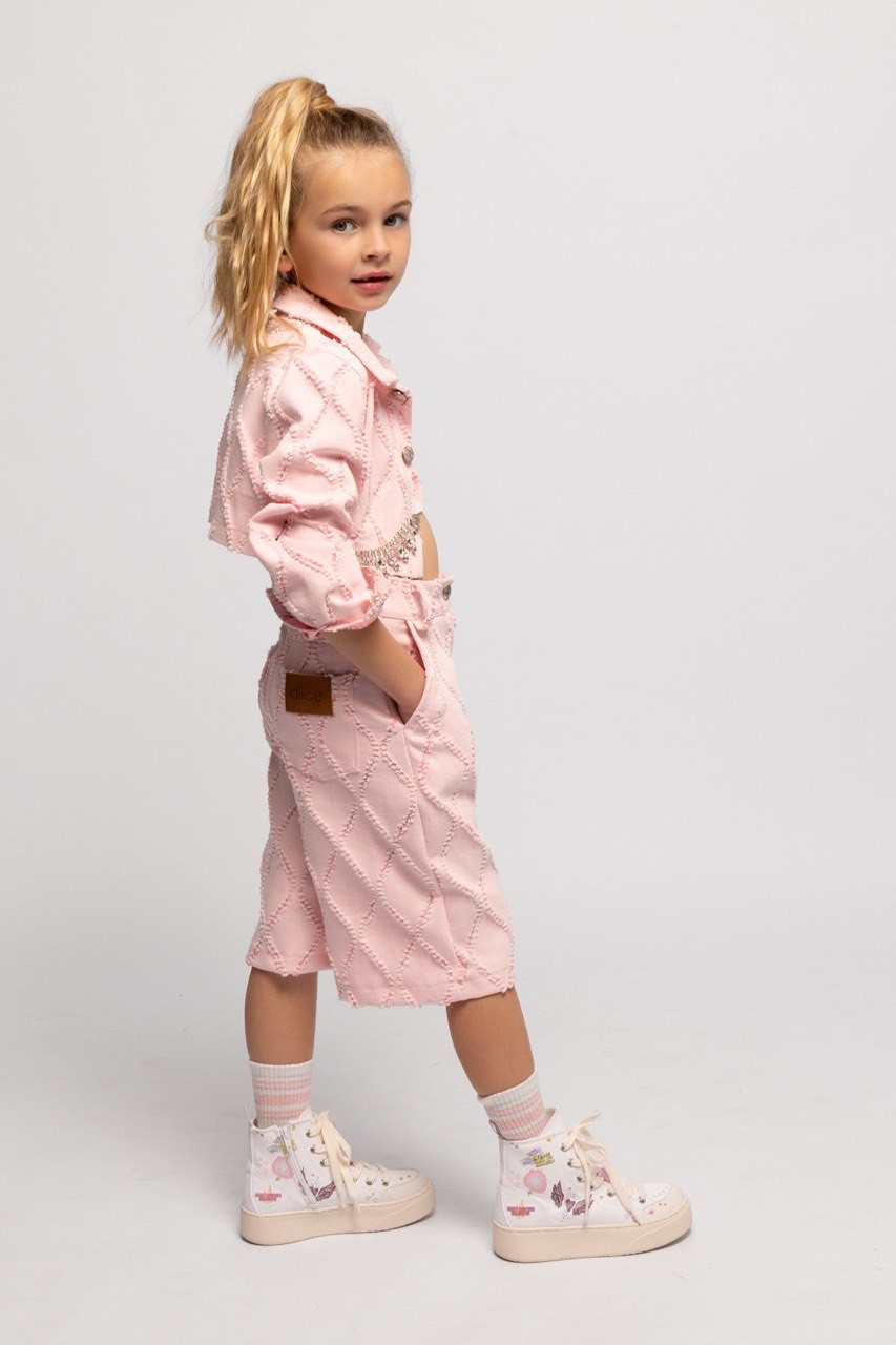 Βερμούδα τζιν ροζ - ΡOZ 3/4Y