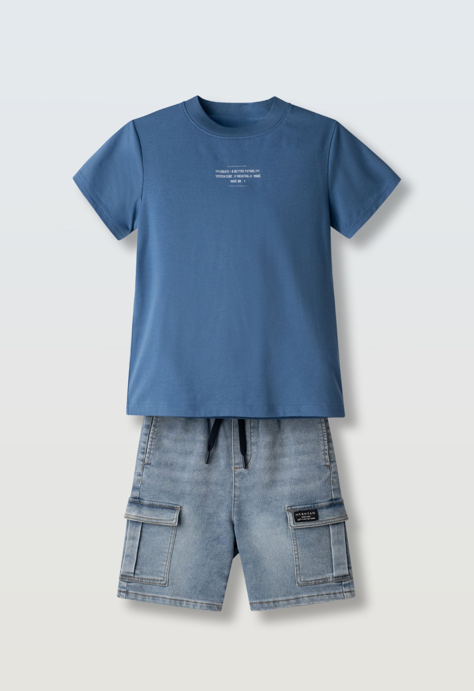 Σετ βερμούδα τζιν - ΣΙΕΛ 6Y