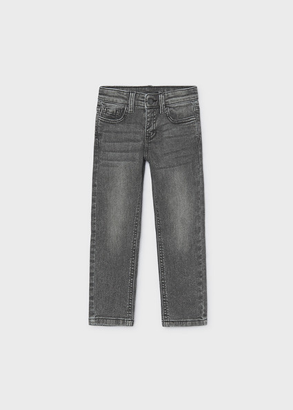 Παντελόνι τζιν slim fit βασικό - ΓΚΡΙ 5Y