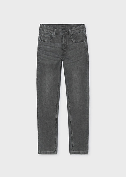 Παντελόνι τζιν slim fit βασικό - ΓΚΡΙ 10Y