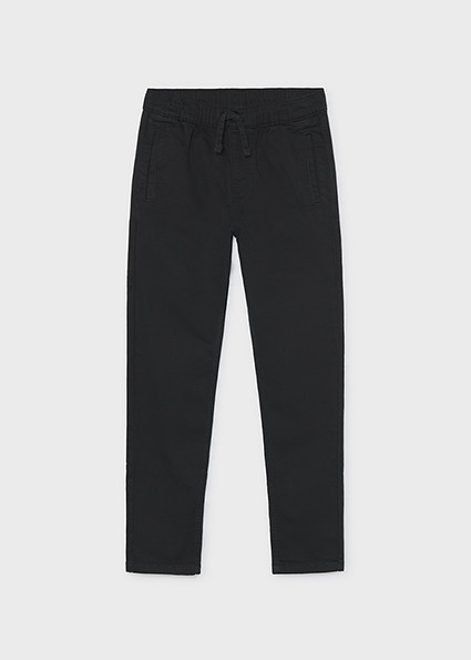 Παντελόνι soft jogger - ΜΑΥΡΟ 10Y